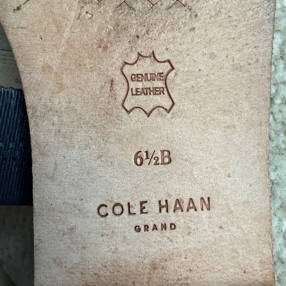 Cole Haan - Navy Sandals - Picture 9 of 9